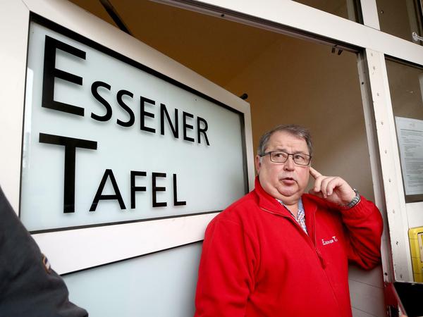 Jörg Sartor, Leiter der Essener Tafel, war früher in der SPD, heute wählt er die CDU. 