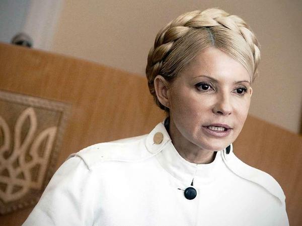 Die inhaftierte Oppositionsführerin Julia Timoschenko soll nun freigelassen werden.