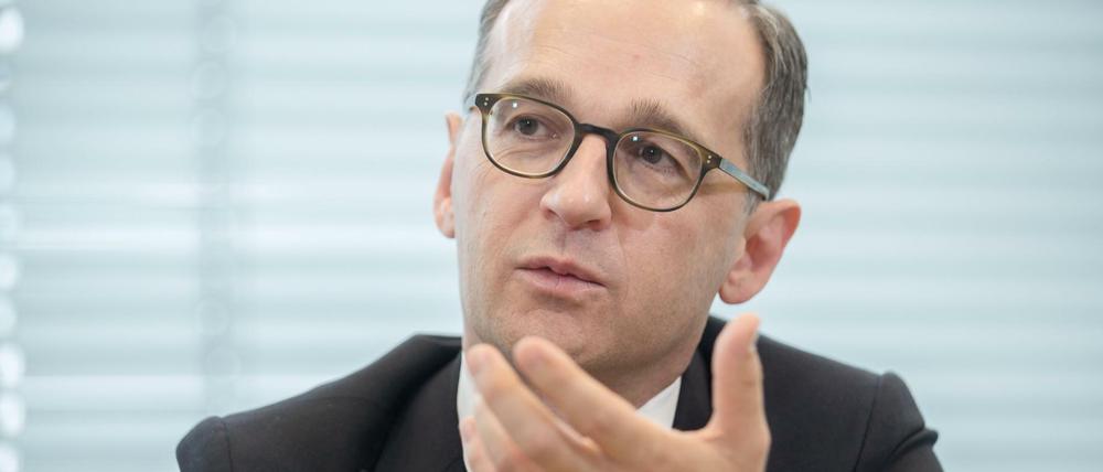 Bundesjustizminister Heiko Maas (SPD).