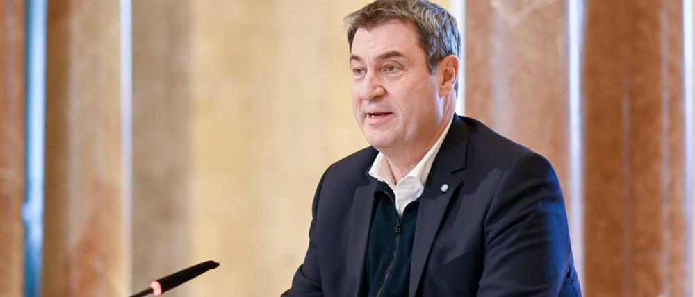 Markus Söder (CSU), bayerischer Ministerpräsident