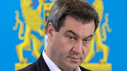 Bayerns Ministerpräsident Markus Söder (CSU) sieht einem schlechten Wahlergebnis entgegen. 