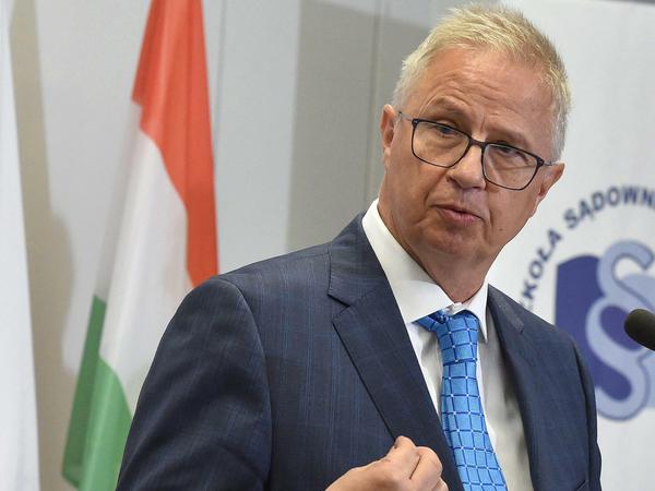 Der ungarische Justizminister Laszlo Trocsany fällt beim EU-Parlament durch. 