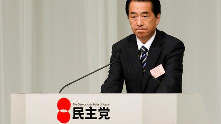 Ministerpräsident Naoto Kan.