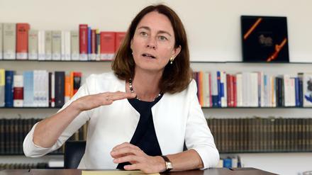 Katarina Barley (SPD), Bundesministerin der Justiz.   
