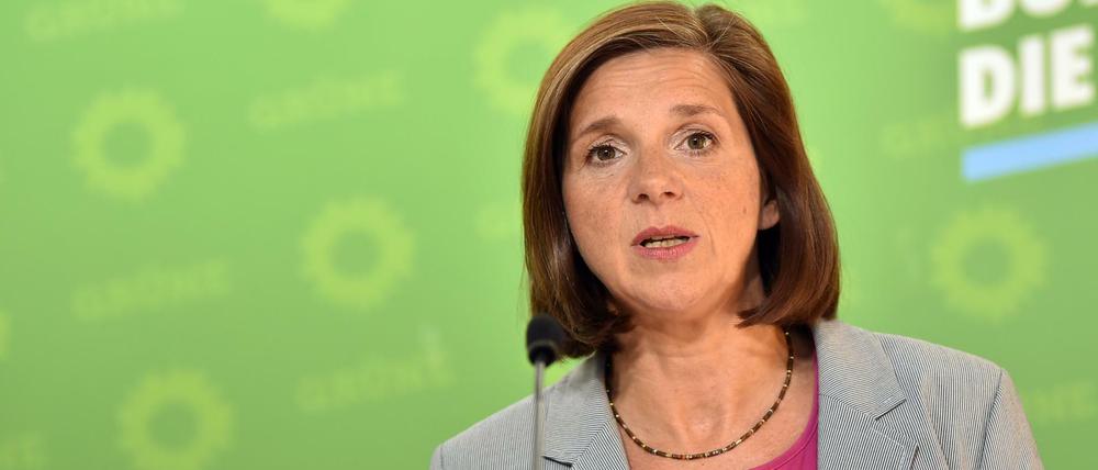 Katrin Göring-Eckardt, Fraktionsvorsitzende von Bündnis 90/Die Grünen im Bundestag.