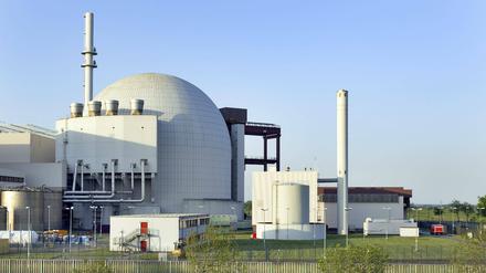 Das stillgelegte Kernkraftwerk Brokdorf.