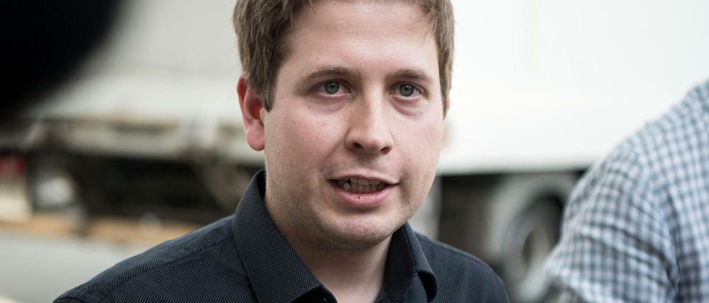 Kevin Kühnert, Vorsitzender der Jungsozialisten (Jusos).