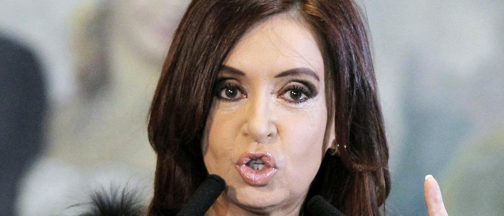 Argentiniens Präsidentin Cristina Kirchner