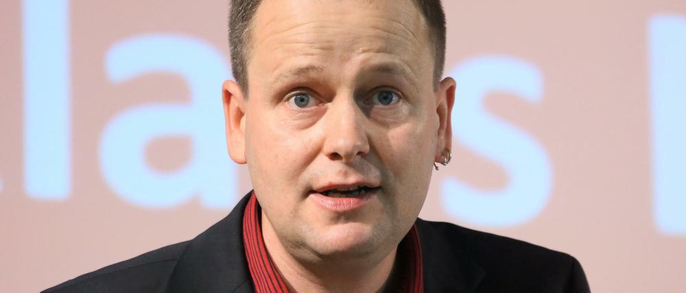 Klaus Lederer, Landesvorsitzender der Berliner Linken. 