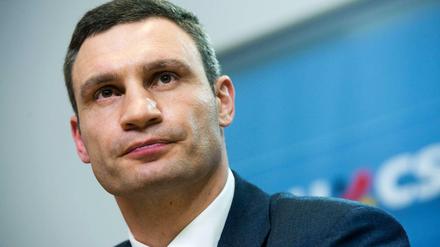 Ex-Boxweltmeister Vitali Klitschko will Bürgermeister in Kiew werden.