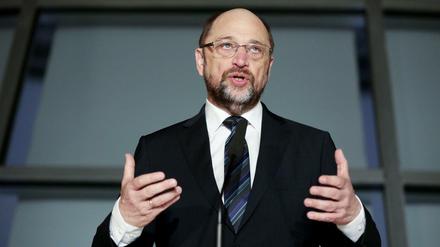 Martin Schulz, SPD-Parteivorsitzender, sackt in Umfragen weiter ab. 