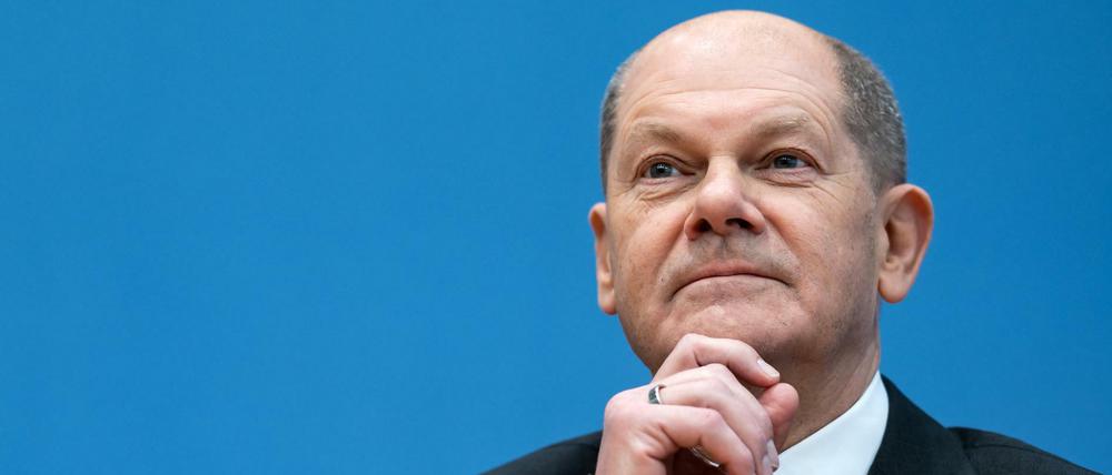 Die Lage ist schwierig, die Hoffnung auf Besserung groß: Olaf Scholz (SPD), designierter Bundeskanzler.