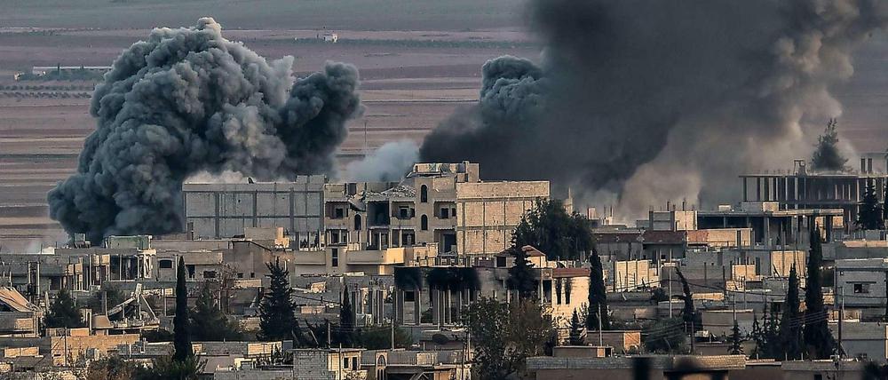 Immer noch umkämpft: die nordsyrische Stadt Kobane.