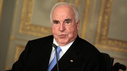Altkanzler Helmut Kohl.