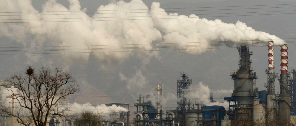Eine Anlage zur Verarbeitung von Kohle in China (Archivbild von 2019) 