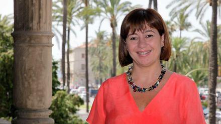 Die sozialdemokratische Regierungschefin der Balearen-Inseln, Francina Armengol. Geboren wurde sie in Inca auf Mallorca.
