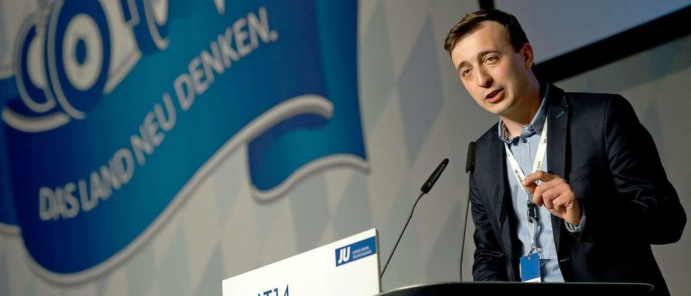Will das Land neu denken, aber tappt in gedankliche Fallen: Paul Ziemiak ist seit September 2014 Bundesvorsitzender der Jungen Union.