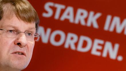 Großes Versprechen: Ralf Stegner, SPD-Landeschef in Schleswig-Holstein. Bei der Kommunalwahl kam die SPD nur auf 23,3 Prozent.