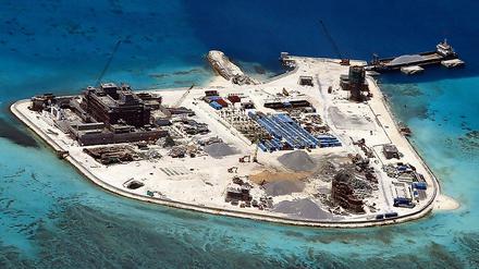 Im Mittelpunkt des Konflikts: Bau von Stützpunkten im Südchinesischen Meer