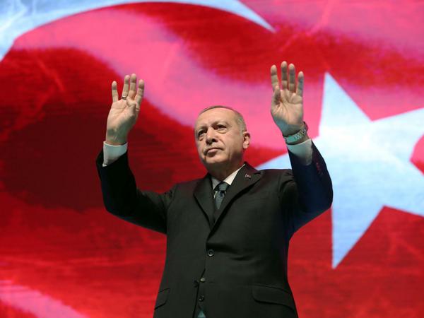 Recep Tayyip Erdogan, Staatspräsident der Türkei.