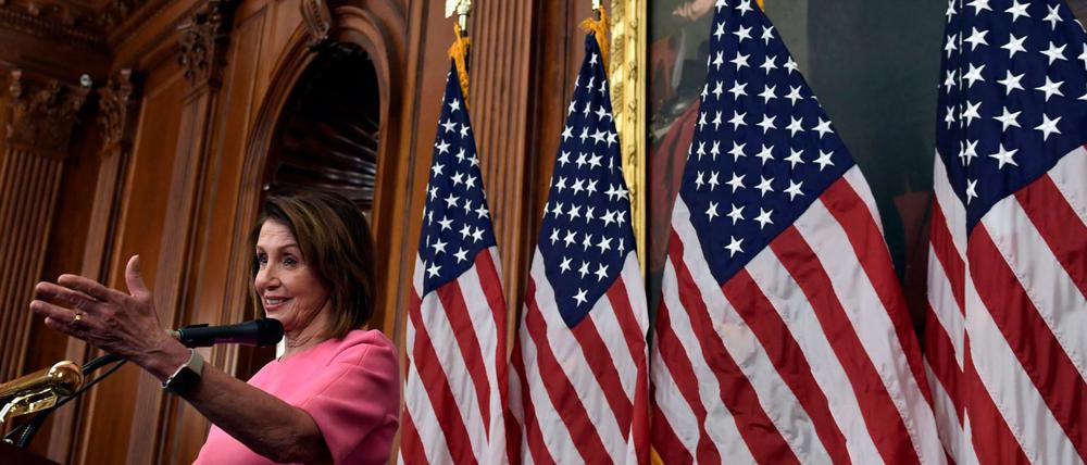 Nancy Pelosi, bisher Minderheitsführerin im US-Repräsentantenhaus