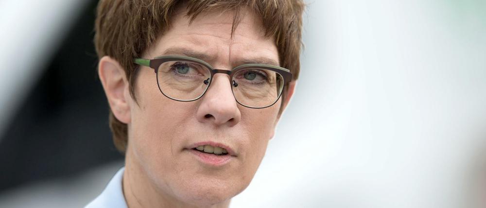 Die CDU-Vorsitzende und Verteidigungsministerin Annegret Kramp-Karrenbauer.