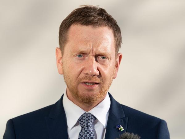 Michael Kretschmer (CDU), Ministerpräsident von Sachsen, spricht sich für ein Böllerverbot 2021 aus.