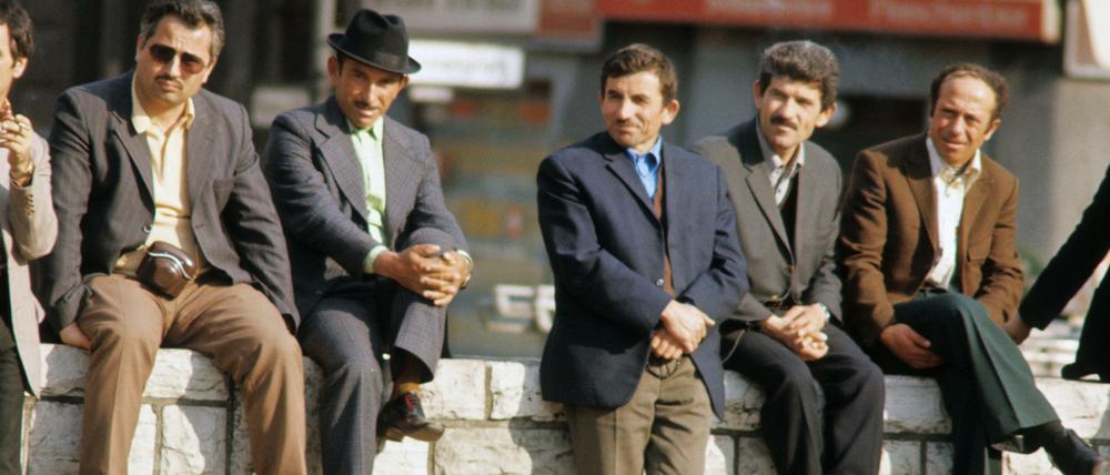 Türkische Arbeiter in Berlin-Kreuzberg in den 1970er Jahren