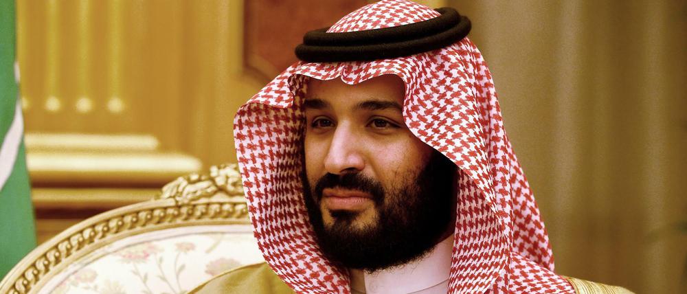 Kronzprinz Mohammed bin Salman al-Saud von Saudi-Arabien.