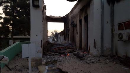 Das Krankenhaus in Kundus wurde schwer beschädigt.