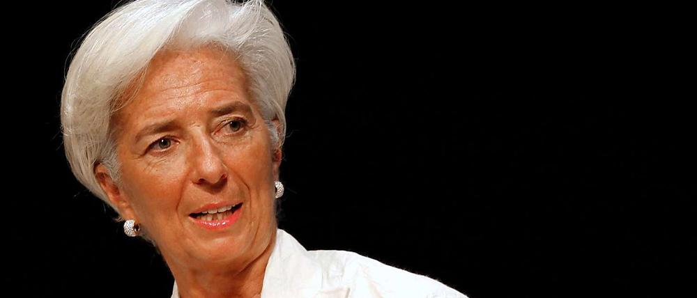 Christine Lagarde will den Griechen mehr Zeit geben.
