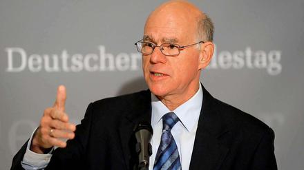 Will einen Stopp der EU-Erweiterung: Norbert Lammert (CDU). 