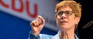 Die Parteichefin der CDU Annegret Kramp-Karrenbauer.