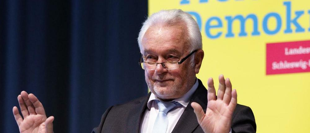 Der stellvertretende FDP-Bundesvorsitzende Wolfgang Kubicki. 