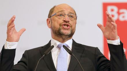 Programmvorstellung vertagt: SPD-Chef und Kanzlerkandidat Martin Schulz