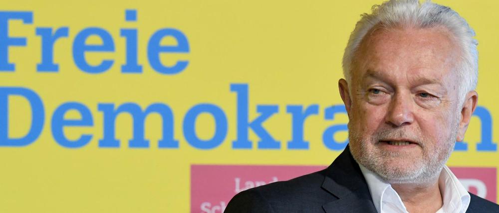 Wolfgang Kubicki Anfang November beim Landesparteitag der schleswig-holsteinischen FDP in Kiel.