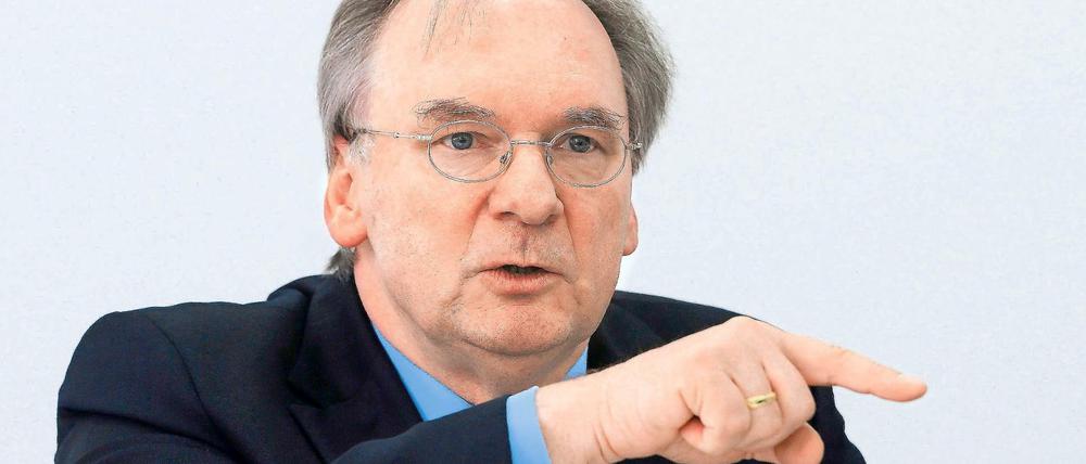 Der Ministerpräsident von Sachsen-Anhalt, Reiner Haseloff (CDU). 