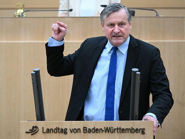 Hans-Ulrich Rülke, FDP-Fraktionsvorsitzender im Landtag von Baden-Württemberg. 