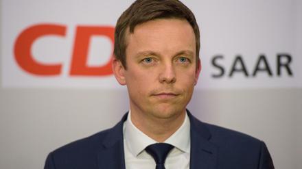 Tobias Hans (CDU), neuer Ministerpräsident des Saarlandes.