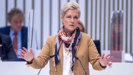 Die Ministerpräsidentin von Mecklenburg-Vorpommern Manuela Schwesig (SPD).