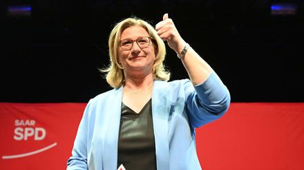 Anke Rehlinger heißt die Siegerin der Wahl im Saarland.