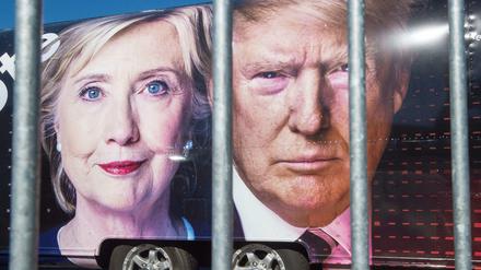 Für Hillary Clinton und Donald Trump steht mit der ersten Fernsehdebatte viel auf dem Spiel.