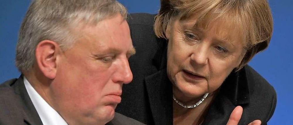 Keine Konfrontation, bitte: Karl-Josef Laumann, Chef der Christlich-Demokratischen Arbeitnehmerschaft, will es sich mit der Kanzlerin nicht verscherzen.