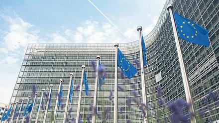 Das Berlaymont-Gebäude in Brüssel, Sitz der Europäischen Kommission.
