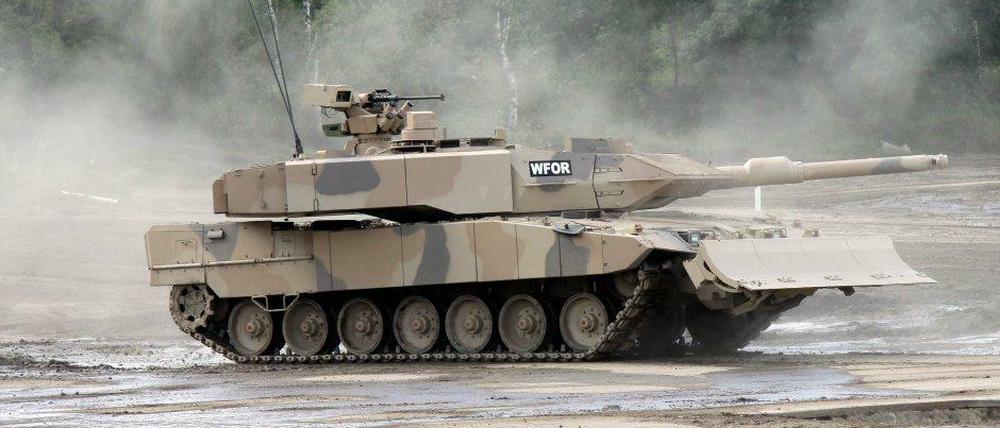 Panzer vom Typ "Leopard"