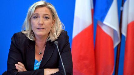 Die Chefin der Front National, Marine Le Pen, sieht ihre Partei vor der Kommunalwahl im kommenden Jahr auf der Siegerstraße.