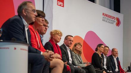 Letzte Regionalkonferenz: Die Kandidaten für den Parteivorsitz der SPD in München