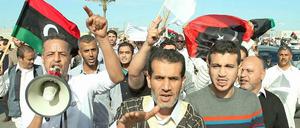 Proteste in Tripolis stellen Regierung in Frage