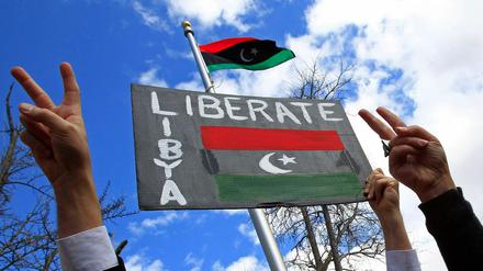 Die Libyer kämpfen um ihre Freiheit.