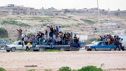 23. Februar: In einigen Gebieten Libyens haben die Aufständischen offenbar die Kontrolle übernommen.